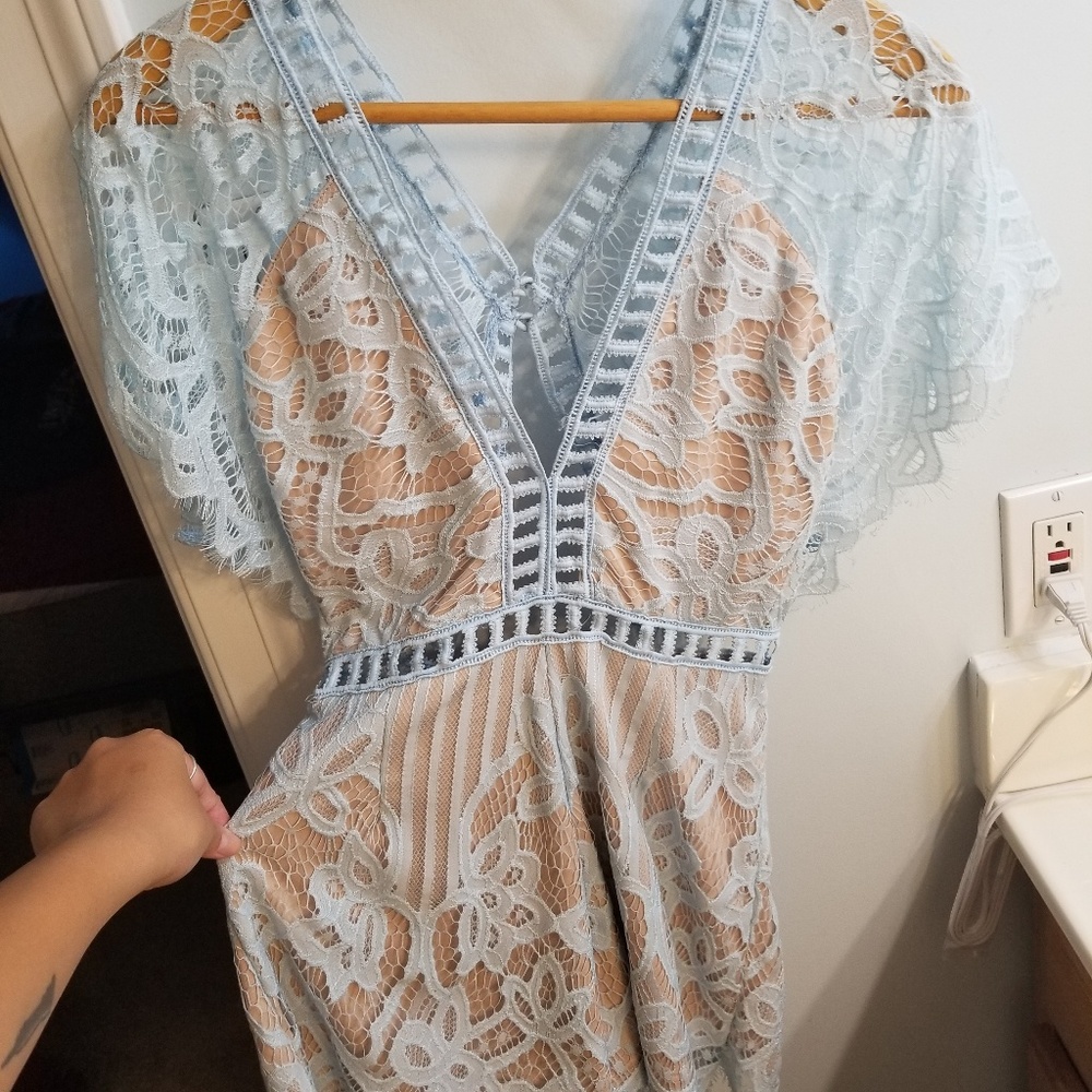 Romper with built in shorts